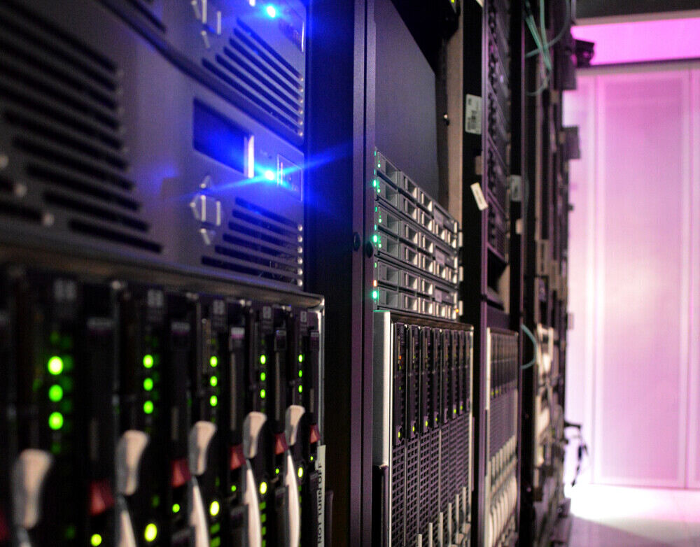 Servers at the EMBL-EBI data centre